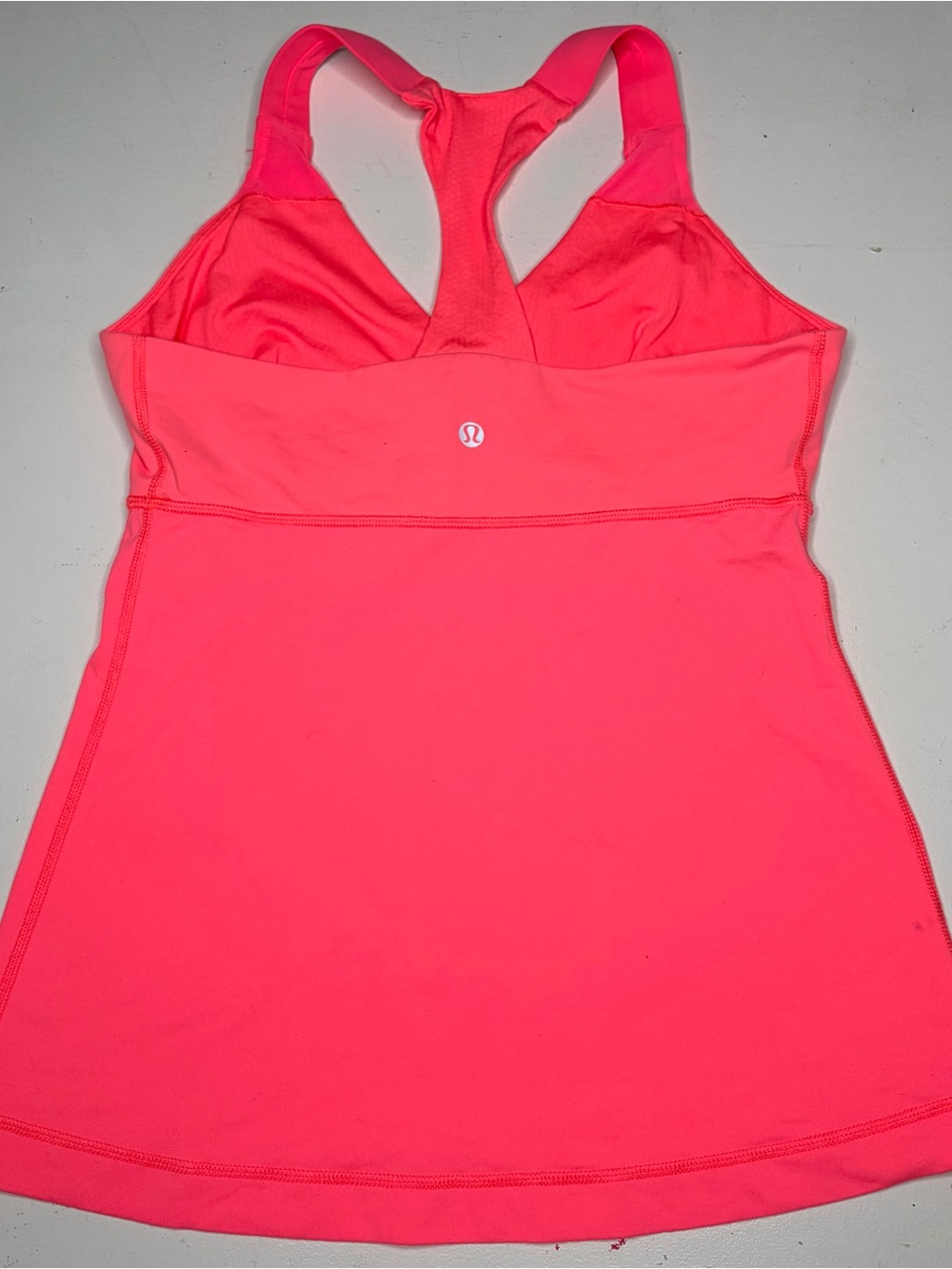 Lululemon Crossover/Astra Tank with built-in bra Sz 8